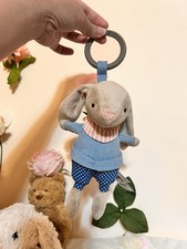 Jellycat little rambler bunny rattle Nwt