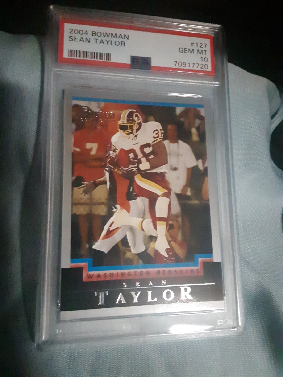 Sean Taylor Bowman #127 Base