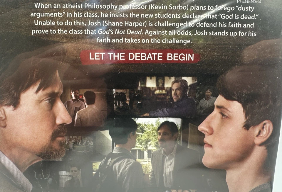 God's Not Dead Let The Debate Begin DVD, Kevin Sorbo Shane Harper Dean Cain 2013 - Image 3 of 3