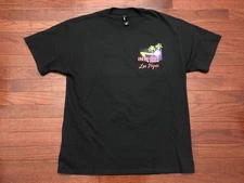 IN-N-OUT BURGER LAS VEGAS T SHIRT MENS LARGE BLACK FLYIN' DUTCH FOX