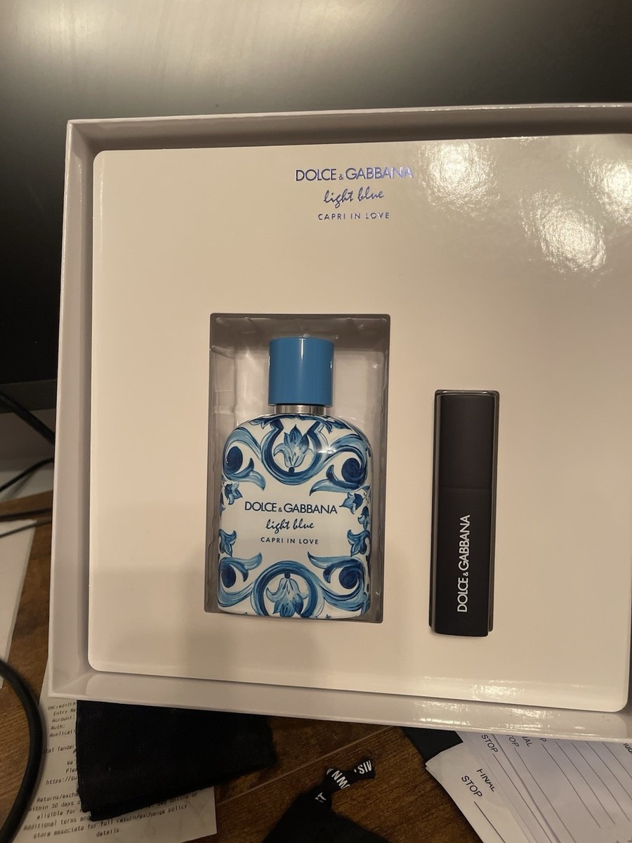 Dolce & Gabbana Light Blue Capri in Love Gift Set | eBay