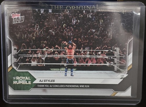 AJ Styles [Variation] #13 2026 Topps Now card