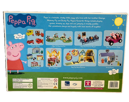 Peppa Pig's Playtime Juego Abuelo Cerdos Pull Along Train, Duck Pond 5 Figuras Set - Imagen 3 de 3