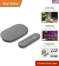 TV Streamer 4K HDR with Voice Remote Smart Home Control Easy Setup