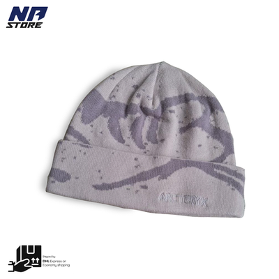 Arc'teryx Grotto Toque Beanie Arctic Silk Warm Stone Knit Hat | eBay