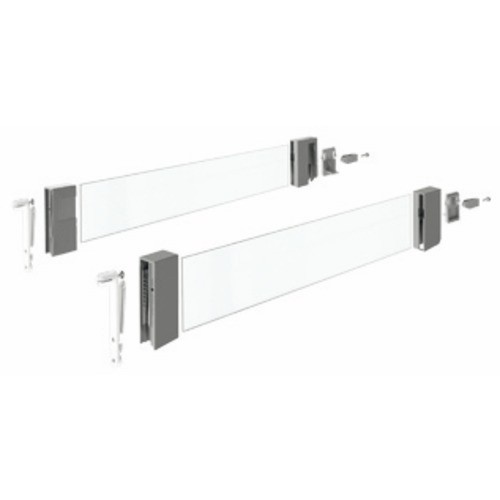 Parois latérales DesignSide en verre Innotech Atira Hettich anthracite L520