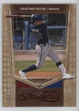 2021 Panini Chronicles Timeless Treasures Red 8/100 Cristian Pache #5 0q3