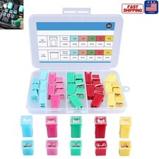 30pcs Car Fuse Assortment Kit Tall/Standard and Low Profile Shaped Car Fuses Kit