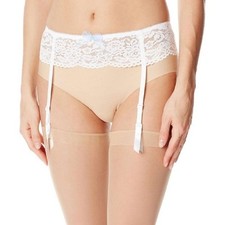 Wacoal Ciao Bella Garter Belt Bridal White