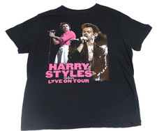 2021 Harry Styles Love On Tour T-Shirt Large Black Concert One Direction