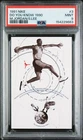 1991 NIKE MICHAEL JORDAN/SPIKE LEE #3 DO YOU KNOW 1990 PSA 9