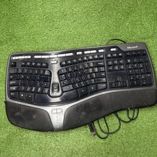 Microsoft Natural Ergonomic Keyboard 4000 V1.0bWired USB TESTED WORKS