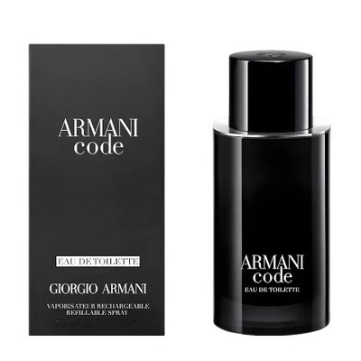 New Armani Code (Refillable) by Giorgio Armani Cologne for Men EDT 4.2 ozView