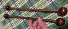    Handbag Purse Making Kit 12  Wood Handles Rods  Knobs E-Z Tote Bag Craft