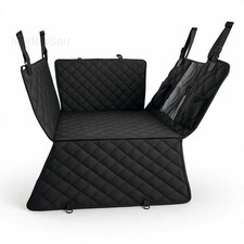 Dog Car Seat Cover for Back Seat, Extender Large, Black