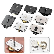 Garde-Robe Pulley Dessus Et Bas Rail Roue Porte Coulissante for Placards Tiroirs