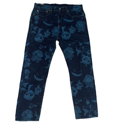 Pokémon Levi Jeans Rare 34 X 30 Collectible Custom Made From Levi s