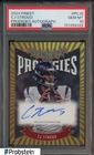 2024 Topps Finest Prodigies CJ Stroud Texans AUTO PSA 10 GEM MINT