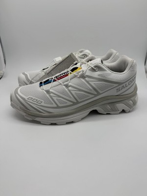 Salomon S/Lab XT-6 White Lunar Rock L41252900 size 8 Women s 9.5