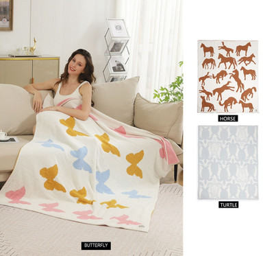 ComfyLuxe Animal Pattern Throw Blanket