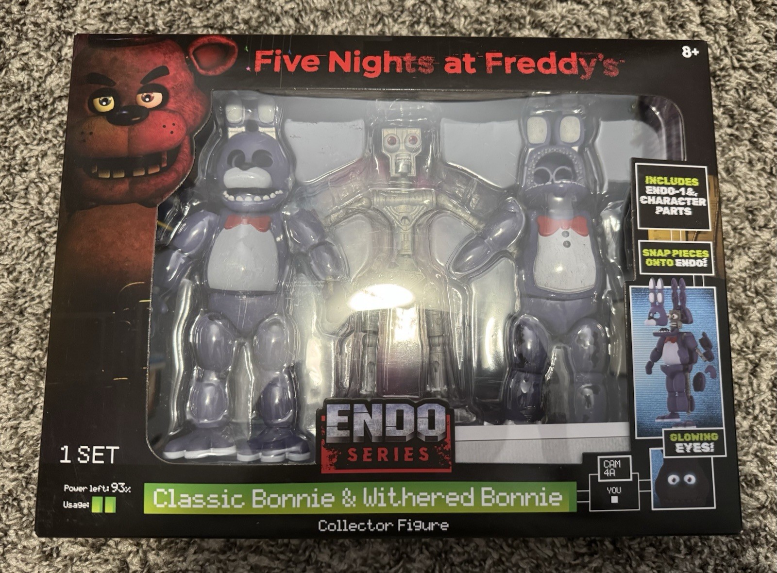 Five Nights at Freddys Endo Series Classic Bonnie Withered FNAF Jazwares DESCRIP