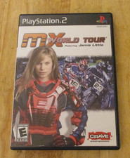PlayStation 2- MX WORLD TOUR w/ Jamie Little - Disc  Manual - Rated E - GUC
