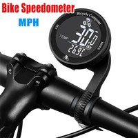 Multifunctional Wireless Bike LCD Computer Bicycle Speedometer Odometer MPH