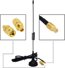 ADS-B Antenna 1090Mhz Antenna MCX Plug 2.5Dbi Magnet Base ADS-B Aerial Receiver