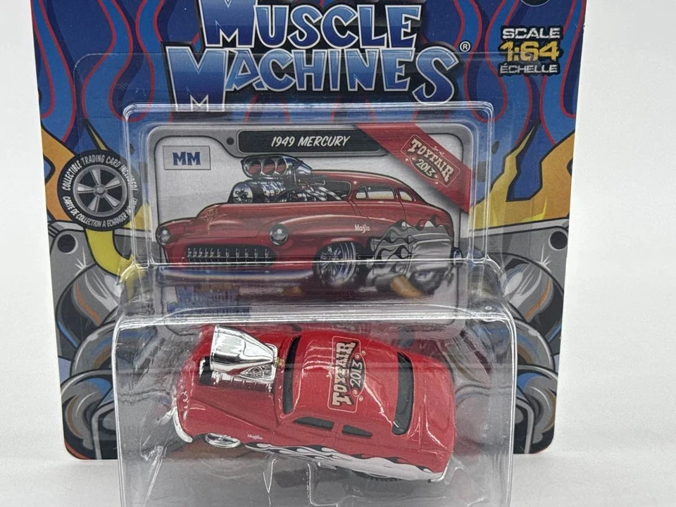 Maisto Muscle Machines 1949 Mercury 1:64 Toyfair 2013 + Card - Image 2 of 4