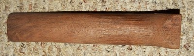 8.25'' vintage wood forearm. Partially complete. Inv#55