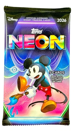 2026 Topps Disney Neon Hobby Pack