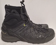 Salewa MS Wildfire Edge Mid GTX Hiking Black 3F Lace Trail Boots Men's Size 12.5
