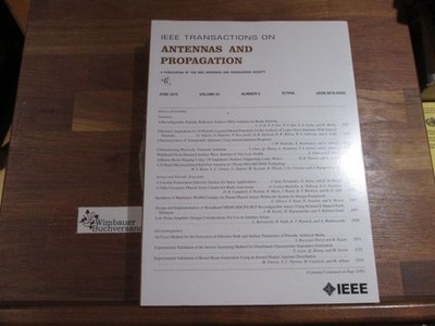 IEEE Transactions on Antennas and Propagation (Vol 63 , No 6, June 2015) IEEE :