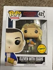 Funko Pop! Vinyl: Stranger Things - Eleven with Eggos (Chase) #421