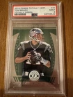 2013 Panini Totally Certified Tom Brady Totally Green 5/5 Bookend PSA Mint