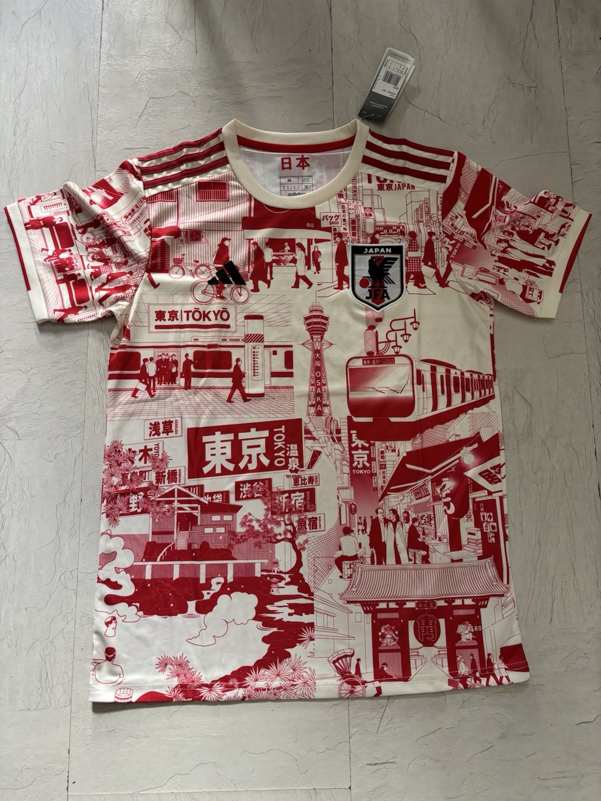 Camiseta Japón Tokio edición especial con letras japonesas S-XXL