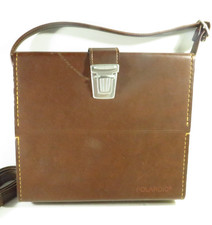 Vintage ORIGINAL Polaroid Land Camera Sx-70 Leather Case w/ Shoulder Strap