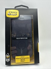 OtterBox Symmetry Folio iPhone SE 3rd/2nd Gen 8 7 Maritime Blue - New