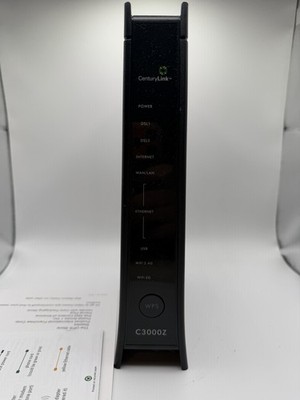 CenturyLink C3000Z Modem Router Dual Band WiFi DSL Gateway Zyxel w/ Box