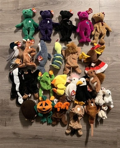 Lot Of 53 Ty Beanie Babies - Vintage - Most w/ Tags