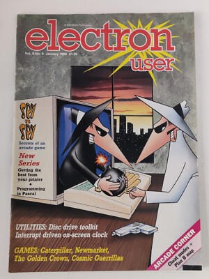 Acorn Electron User Magazine Vol 5 No 3 January 1988 Vintage Computer Magazine