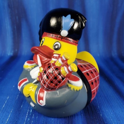 Bagpiper Rubber Duck from Yarto Scottish Scotsman NEW