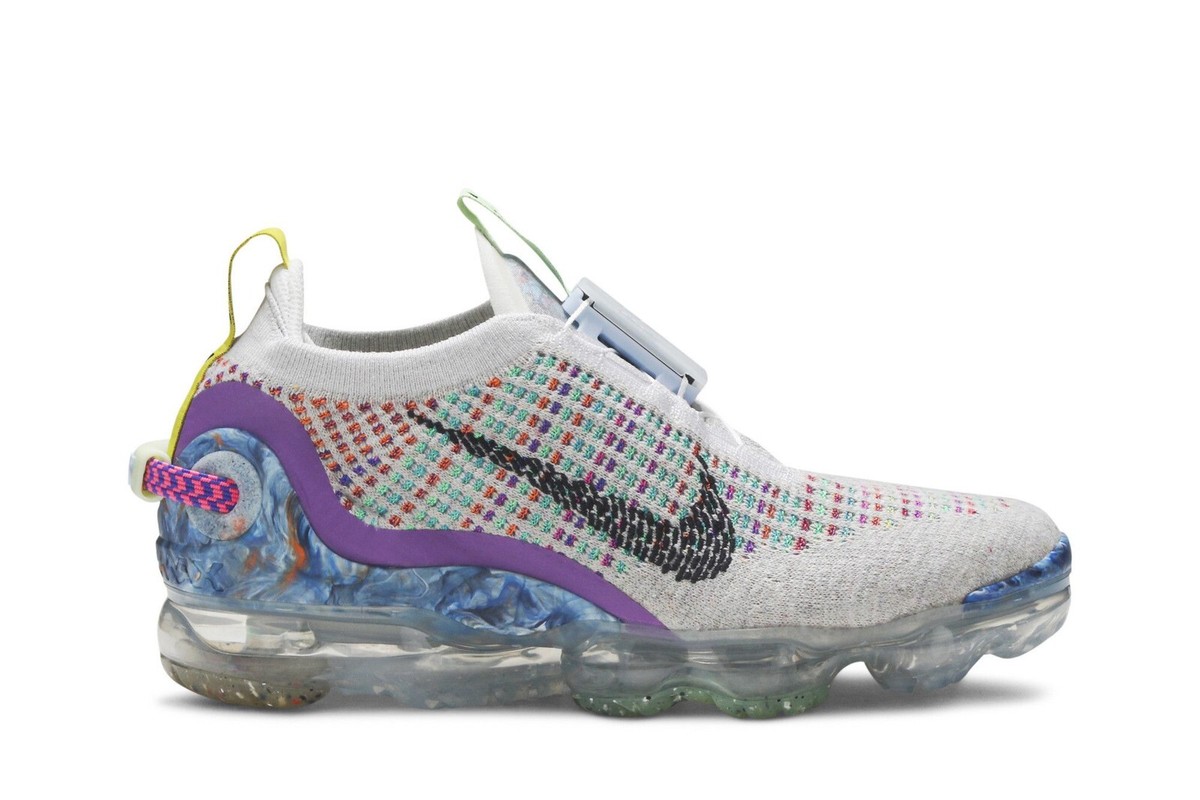 Nike Air Vapormax Flyknit Grey Multicolor Size Nike Air VaporMax