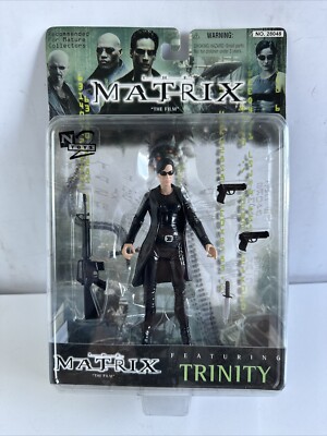 The Matrix - ''The Film'' - Actionfigur - Trinity mit Trenchcoat - Neu in OVP