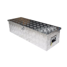 Aluminum Toolbox Pickup Truck Bottom Trailer Storage Boxlock 49x14x10