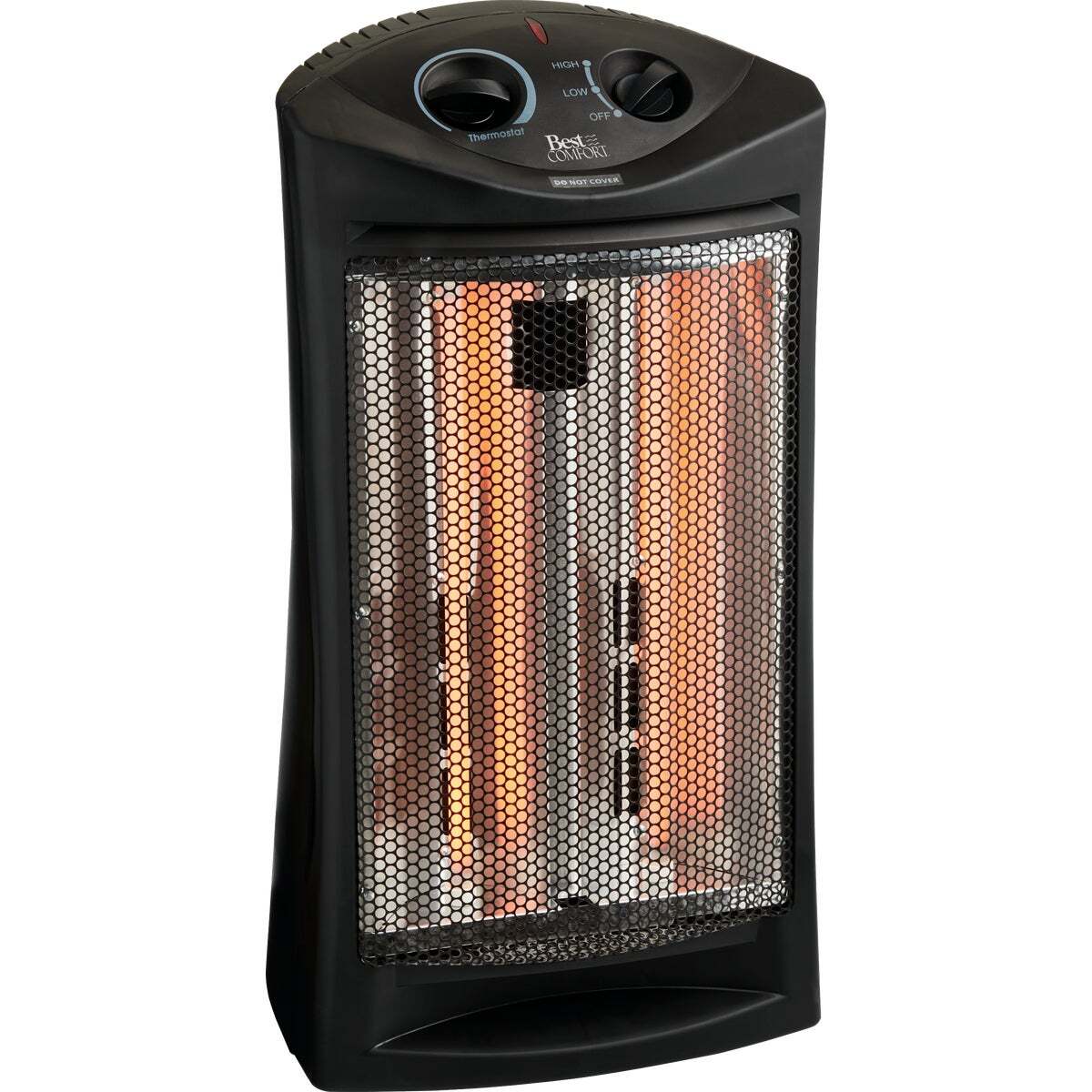 Mainstays HQ-1000 Electric Quartz Heater with Thermostat - White for sale  online | eBay