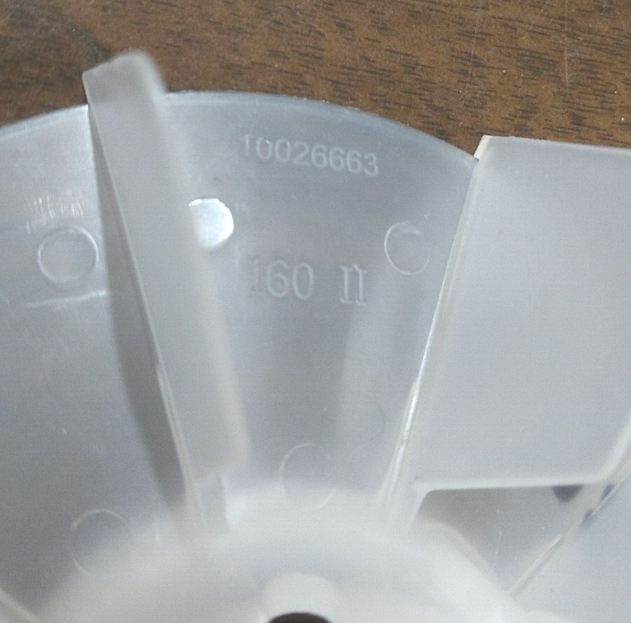 WEG 9 blades Fan Ventilator 10026663 Motor Weg Hp 2030 10030767 Preto