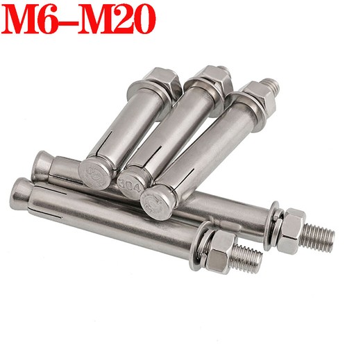 Masonry Concrete Expansion Bolts Wall Anchor Bolts Screws M6 M8 M10 M12