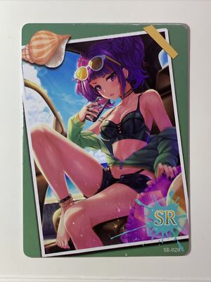 Mamimi Tanaka Idolmaster SR 20 Goddess Waifu Card Girl Anime Sexy Swimsuit Cute