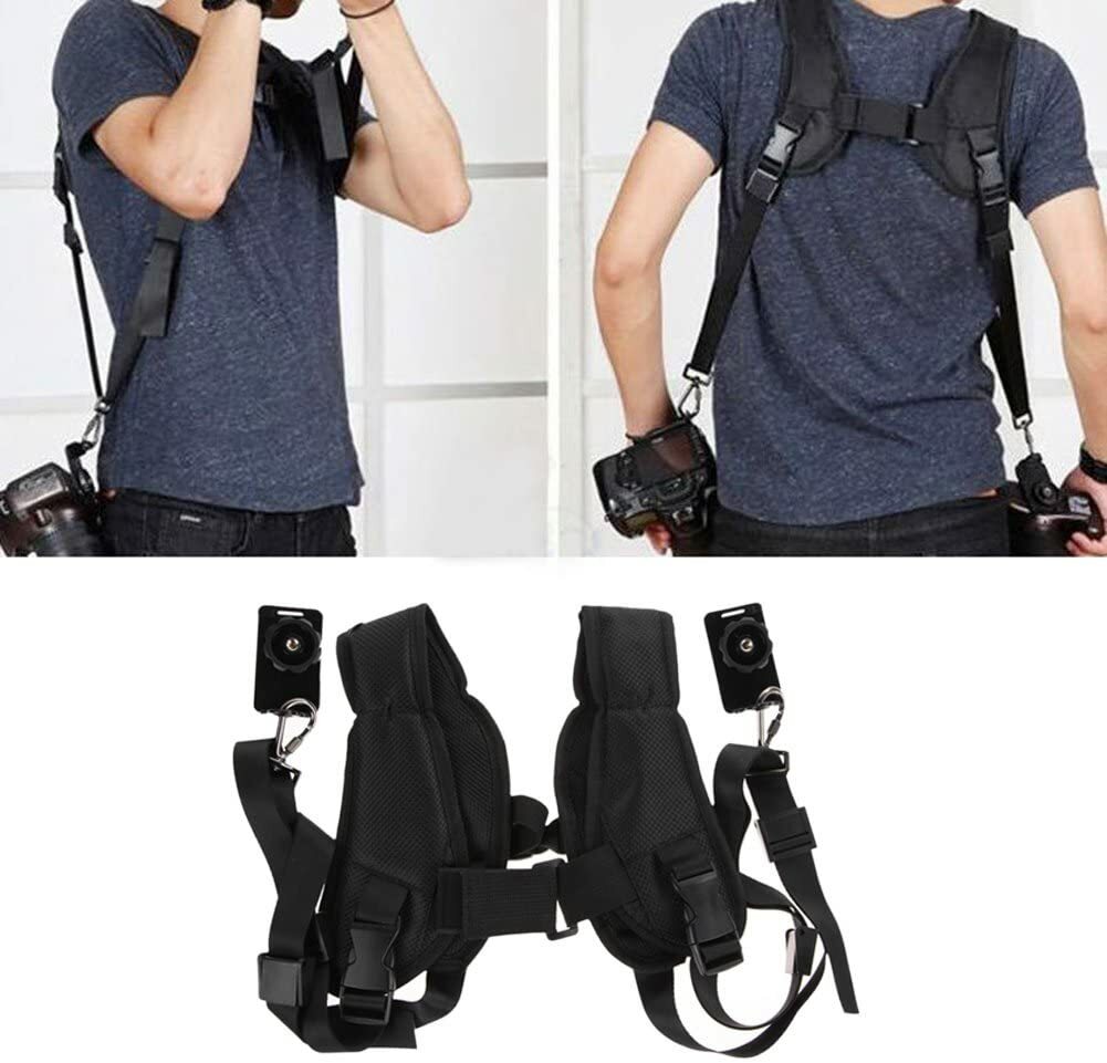 Shoulder Strap Tracolla Doppia Fotocamera Nikon Doppia Tracolla